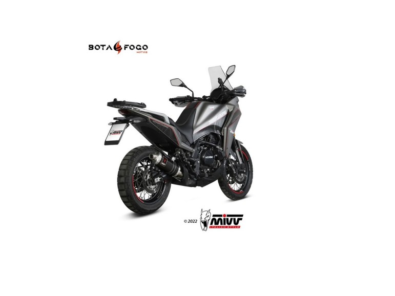 Silenciador DAKAR Black  Mivv MM.001.LDKB