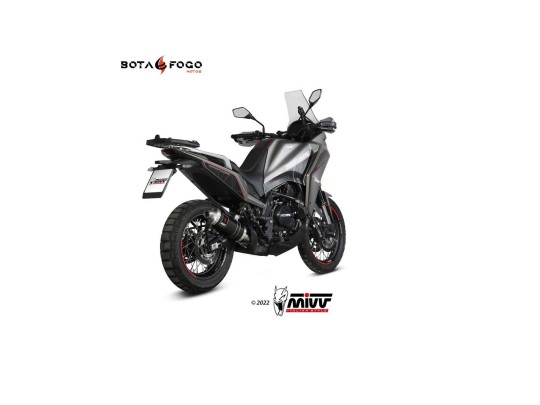 Silenciador DAKAR Black  Mivv MM.001.LDKB