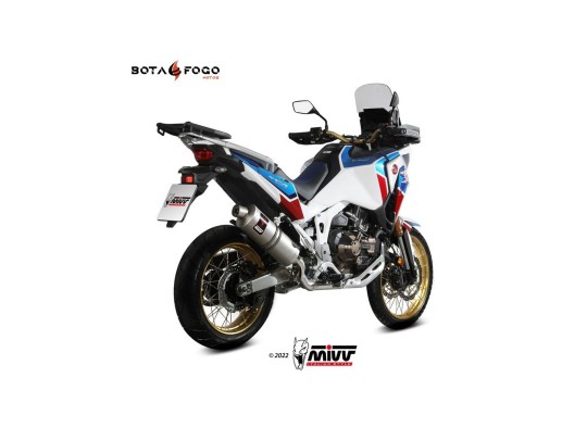 Silenciador Dakar St. Steel Mivv H.079.LEKX