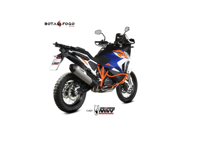 Silenciador Speed edge Titanium Mivv KT.027.LRT