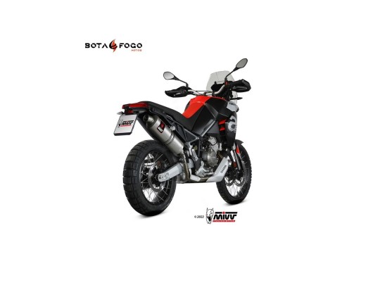 Silenciador Dakar St. Steel Mivv A.017.LEKX