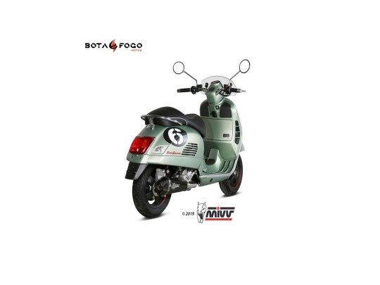 Escape Completo Delta Race black Mivv P.008.LDRB