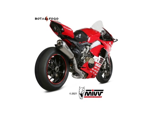 Escape Completo  Delta Race Full titanium Mivv R.DU.0003.SDRT