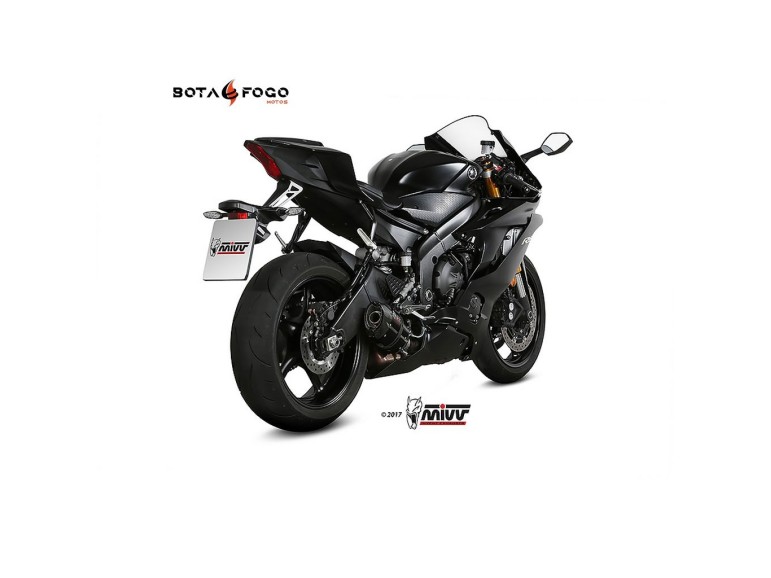 Silenciador Suono black con tapa carbono Mivv Y.063.L9