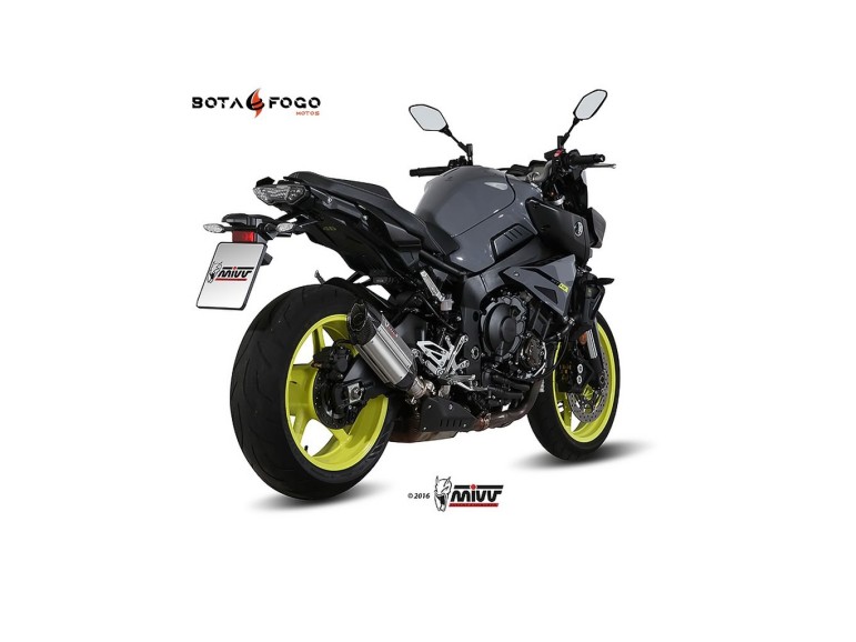 Silenciador Suono St. Steel con tapa carbono Mivv Y.057.L7