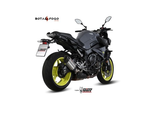 Silenciador Suono St. Steel con tapa carbono Mivv Y.057.L7