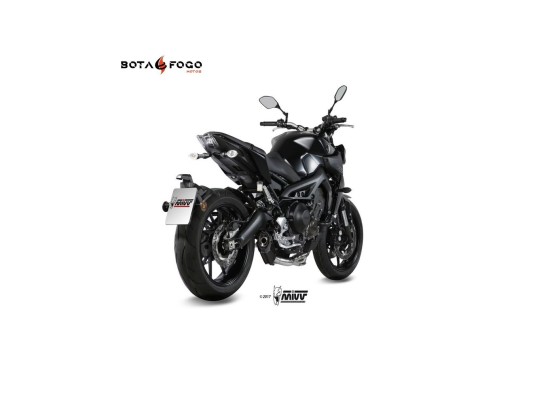 Escape Completo  Suono black con tapa carbono Mivv Y.042.L9