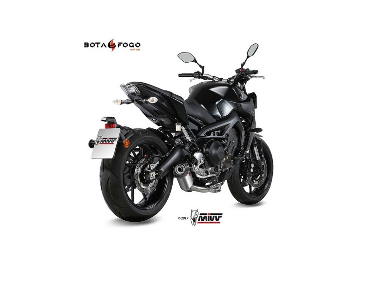 Escape Completo  Oval titan con tapa carbono Mivv Y.042.L4C