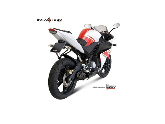 Escape Completo Suono black con tapa carbono Mivv Y.030.L9