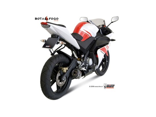 Escape Completo Suono St. Steel con tapa carbono Mivv Y.030.L7