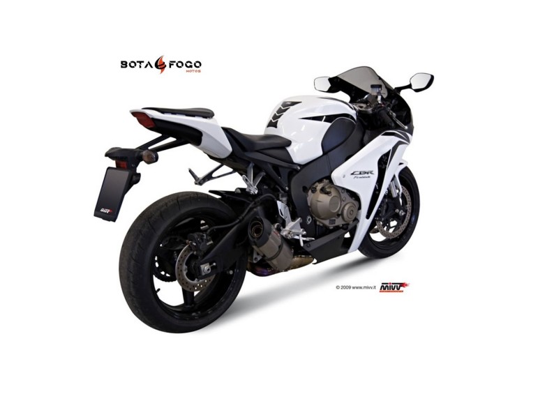 Escape Completo  Suono St. Steel con tapa carbono Mivv X.HO.0002.S7
