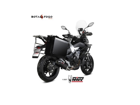 Silenciador Oval carbono con tapa carbono Mivv VO.001.L3C