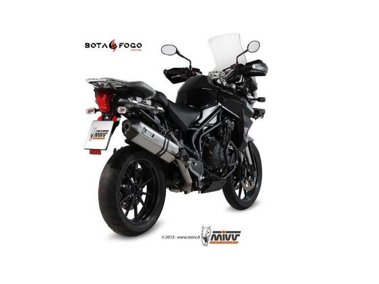 Silenciador Speed edge St. Steel con tapa carbono Mivv T.013.LRX