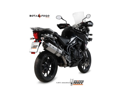 Silenciador Speed edge St. Steel con tapa carbono Mivv T.013.LRX