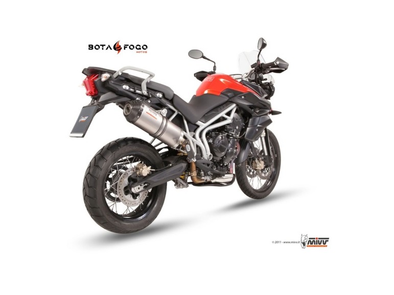 Silenciador Oval titan con tapa carbono Mivv T.011.LNC