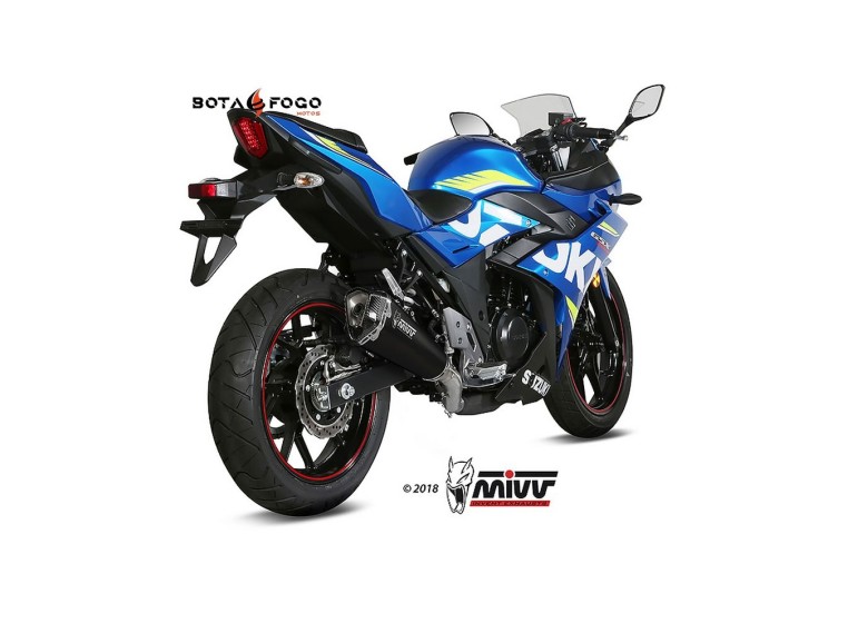 Silenciador Delta Race black Mivv S.054.LDRB