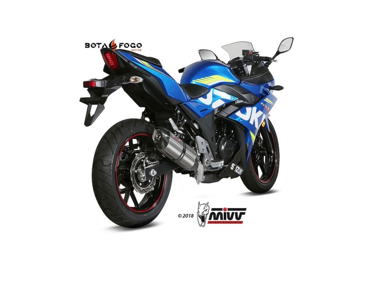 Silenciador Suono St. Steel con tapa carbono Mivv S.054.L7