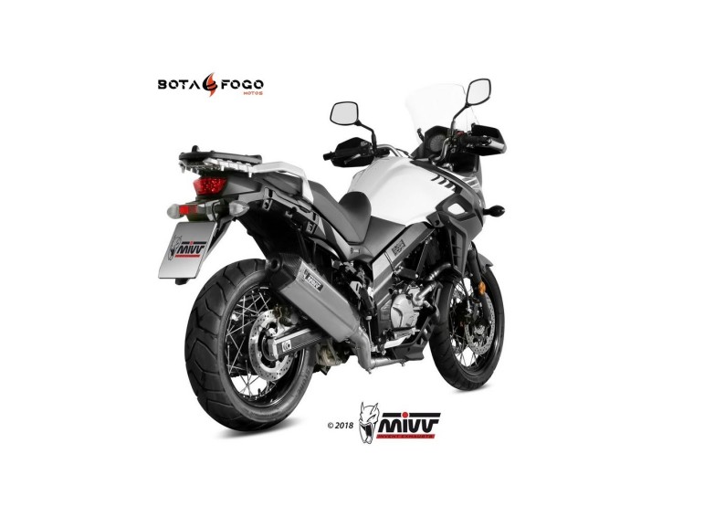 Escape Completo  Speed edge St. Steel con tapa carbono Mivv S.049.LRX