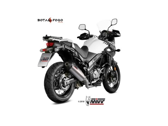 Escape Completo  Oval Titan con tapa carbono Mivv S.049.LNC