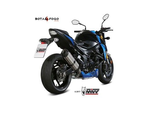 Silenciador Suono St. Steel con tapa carbono Mivv S.048.L7