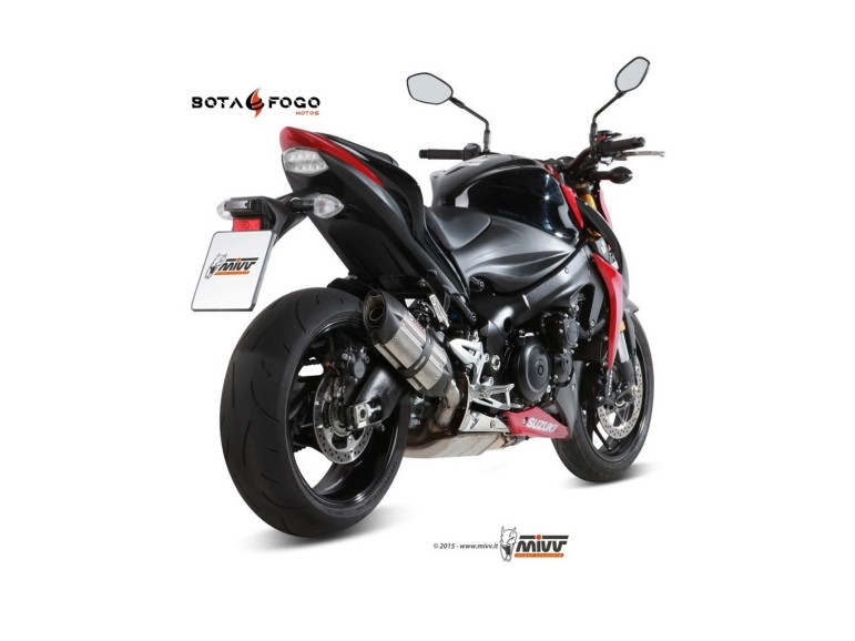 Silenciador Suono St. Steel con tapa carbono Mivv S.044.L7