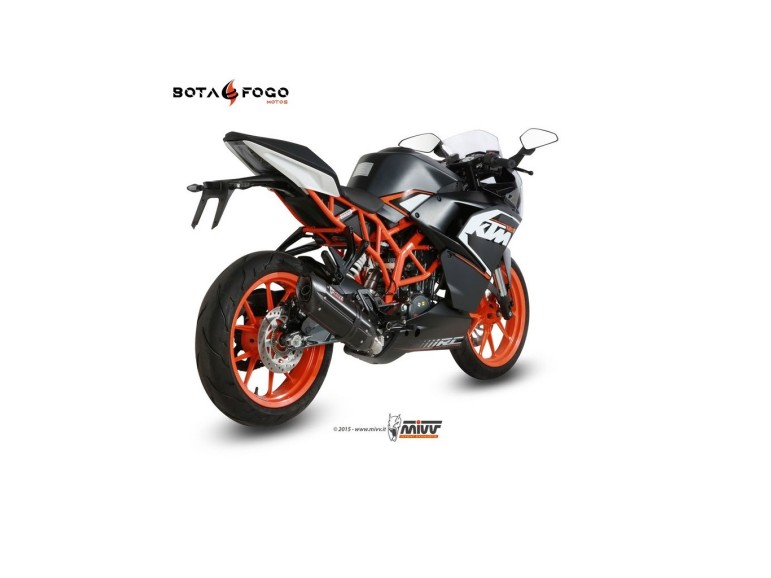 Escape Completo Suono black con tapa carbono Mivv KT.016.L9