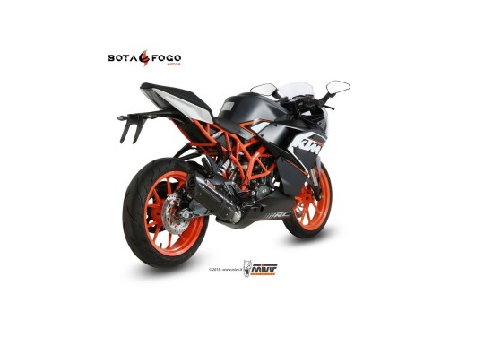 Escape Completo Suono black con tapa carbono Mivv KT.016.L9