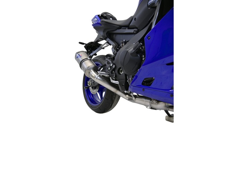 Termignoni Silencioso Relevance Titanio con Tapa en Carbono Yamaha R9 2025-26