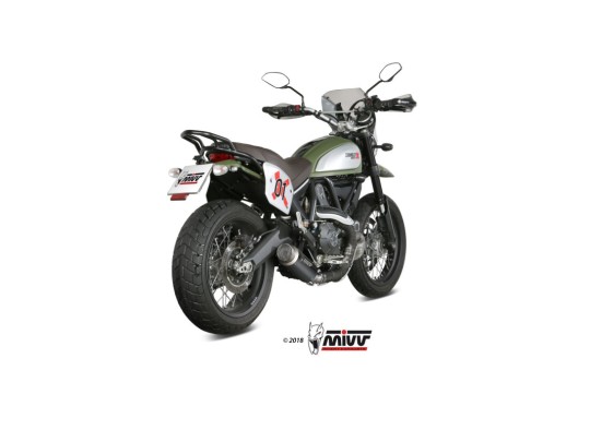 Mivv Slip-On GP Pro black Ducati Scrambler 800 2015-20