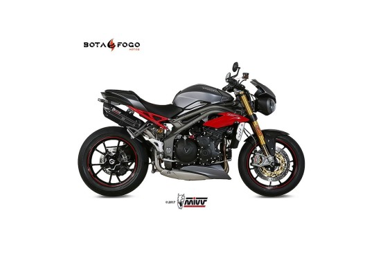 Silenciador Suono black con tapa carbono Mivv AT.016.L9