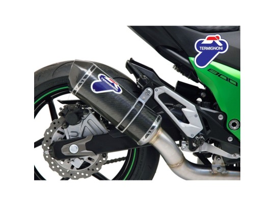 Termignoni Silencioso Relevance Carbono Kawasaki Z800 e 2013-17