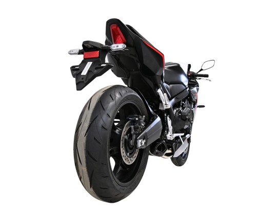 Termignoni Escape Completo Relevance Titanio Negro con Tapa en Carbono Honda CB650 2018-26