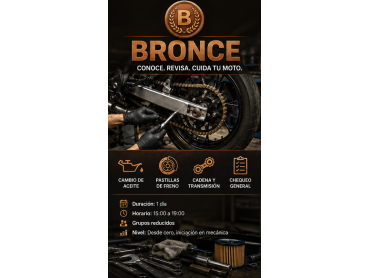 CURSO BRONCE — Iniciación a la Mecánica de Motos