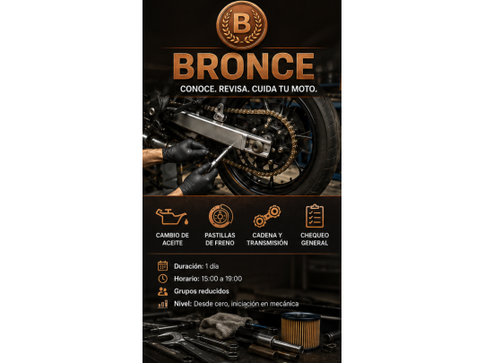 CURSO BRONCE — Iniciación a la Mecánica de Motos