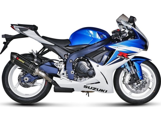 Akrapovic Silenciosos Slip-on. Homologado Suzuki GSXR 750 2011-17