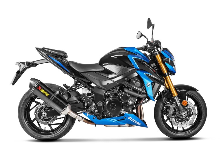 Akrapovic Silenciosos Slip-on. Homologado Suzuki GSXS 750 2017-20