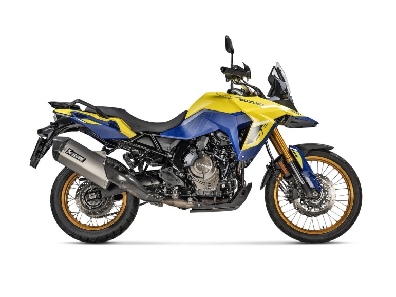 Akrapovic Silenciosos Slip-on. Homologado Suzuki DL 800 V Strom 2022-25