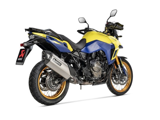 Akrapovic Silenciosos Slip-on. Homologado Suzuki DL 800 V Strom 2022-25