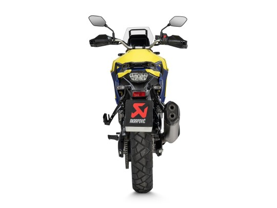 Akrapovic Silenciosos Slip-on. Homologado Suzuki DL 800 V Strom 2022-25