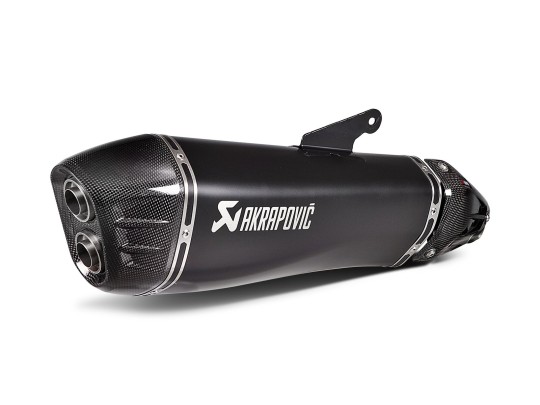 BLACK EDITION silenciosos Slip-on. Homologado Akrapovic. s-k10so21hraabl