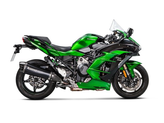 BLACK EDITION silenciosos Slip-on. Homologado Akrapovic. s-k10so21hraabl