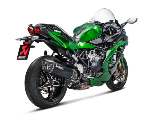 BLACK EDITION silenciosos Slip-on. Homologado Akrapovic. s-k10so21hraabl