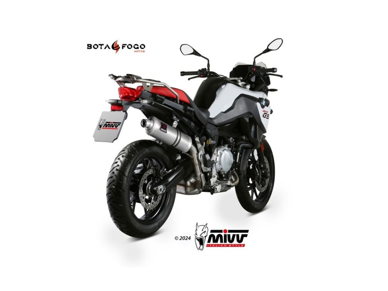 Silenciador DAKAR St. Steel Mivv B.033.LDKX