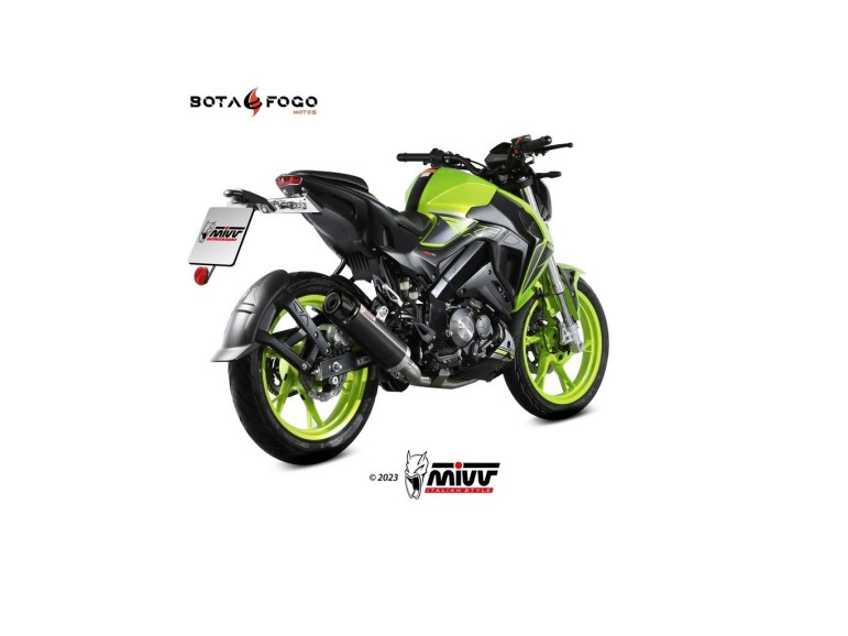 Escape Completo GP Black con tapa carbono Mivv KW.001.LXBC