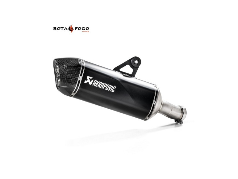 BLACK EDITION silenciosos Slip-on. Homologado Akrapovic. s-b12so23haatbl