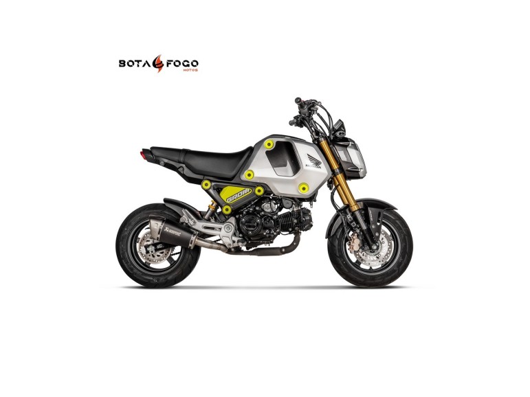 BLACK EDITION silenciosos Slip-on. No homologado Akrapovic. s-h125so4asztbl